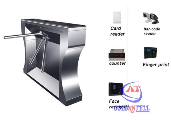 Buy cheap RFID automatic roller revolving speed gate turnstile In outdoor public service from wholesalers