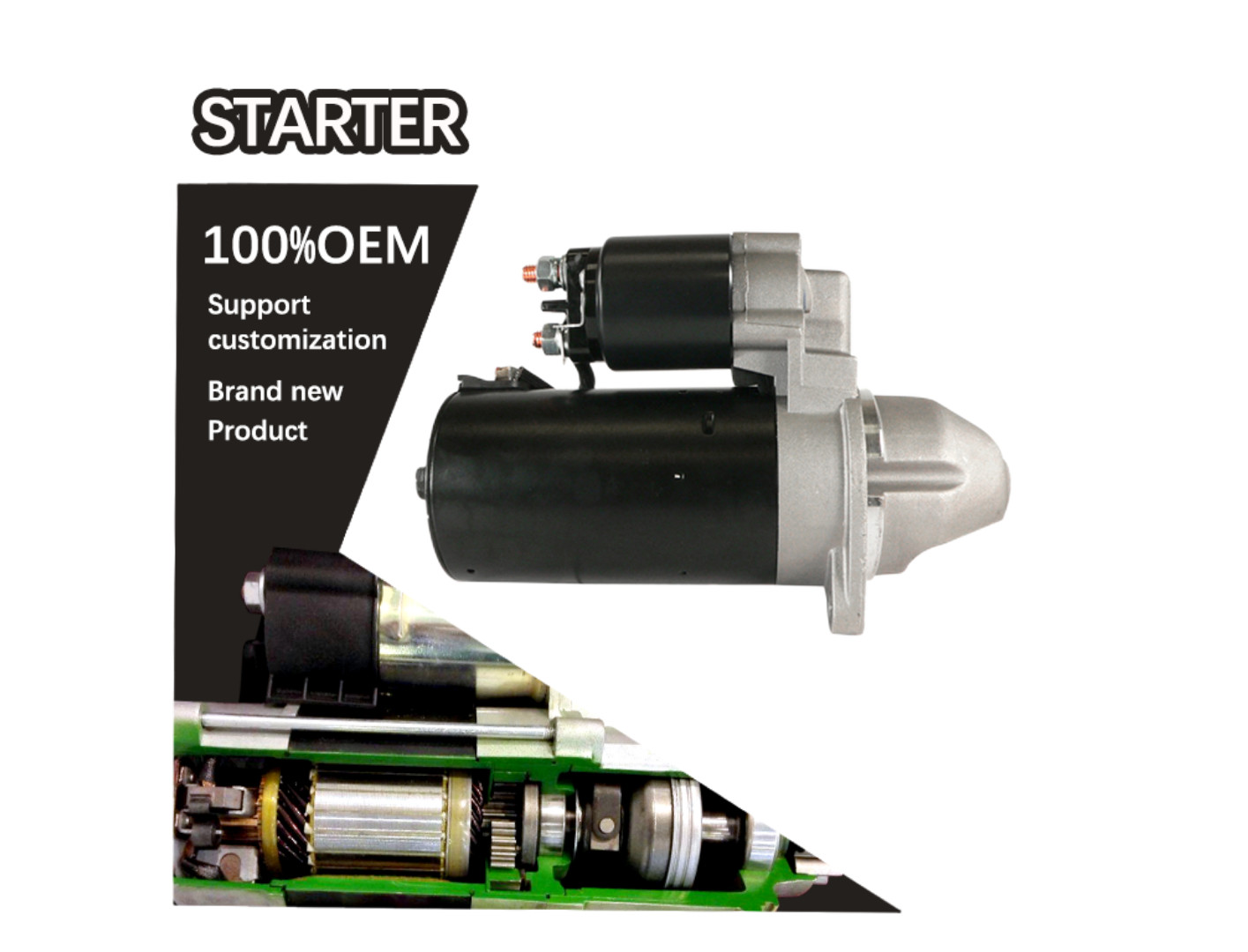 12V 9T CW STARTER 50316400, 50316401, 50496700 05723515, 05726001 0001109029, 0001110018, 0001110033, 0001115038