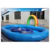 Buy cheap Large Inflatable Water Pool Water Pond For Backyard With Durable 0.9mm Pvc Tarpaulin from wholesalers