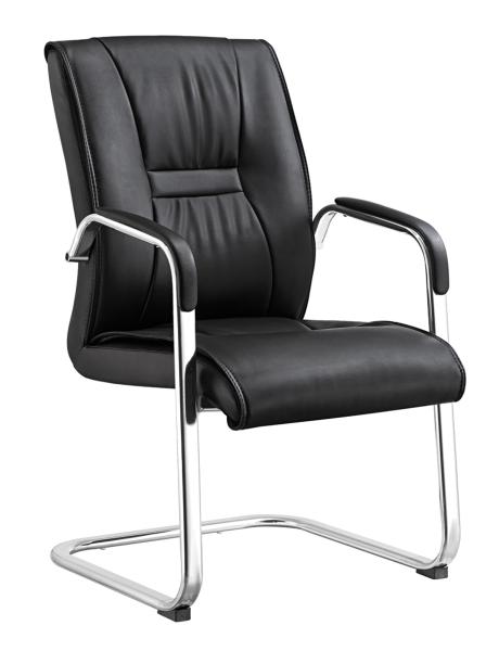 Buy cheap Durable Non Swivel Desk Chair , Home Office Leather Desk Chairs High End from wholesalers