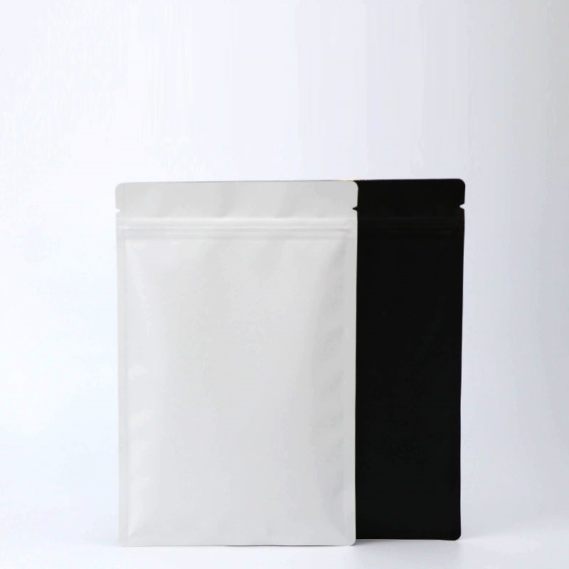 Food Storge Bags Mylar k Bags Flat Bottom Aluminum Foil Coffee Package Bag