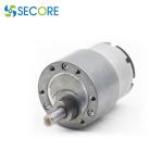 37mm Electric Dc Gear Motor 60rpm 100rpm Decelerating Motor 10kg Torque