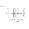 Buy cheap Waterproof WiFi App Smart Door Lock ELA E-515 Biometric Lock Fingerprint Door Handle from wholesalers