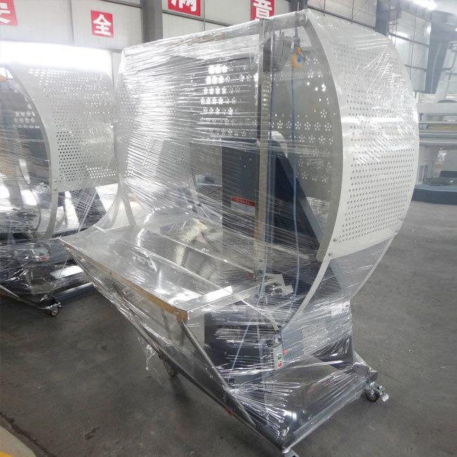Pe Bunding 1200mm Carton Box Packing Strapping Machine Semi Automatic Mechanical Control