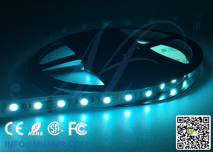 Good Price RGB Cold White Mix Colors DIY LED Strip Lights 12v 24v 15watts LCD TV Screen Back Lights