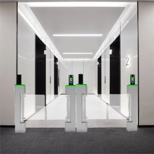 Anti Collision Turnstile Swing Gate SUS 304 Sliding Gate Turnstile