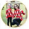 Buy cheap Stylish Pullover Parent-Child Sweater with Long Sleeve and Embroidery Accents for Winter season from wholesalers