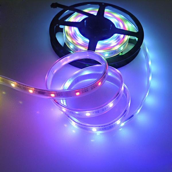 Buy cheap KooSion TM1809 Addressable IC Solution flexible led pixel Strip Lights from wholesalers