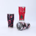 Simple Modern Leakproof Lid Double Wall Insulated Stainless Steel Christmas