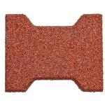 Red Color Non Toxic Horse Racetrack Dog Bone Rubber Floor Paver Brick
