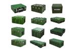 Military Tactical Equipment Supply Box Outdoor Portable Green Equipment Box