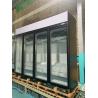 Buy cheap Double Doors Frozen Food Ice Cream Refrigerated Showcase Vertical Freezer from wholesalers
