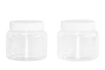 Recyclable Material eco-friendly 300ml PET Cream jar for cosmetic and body