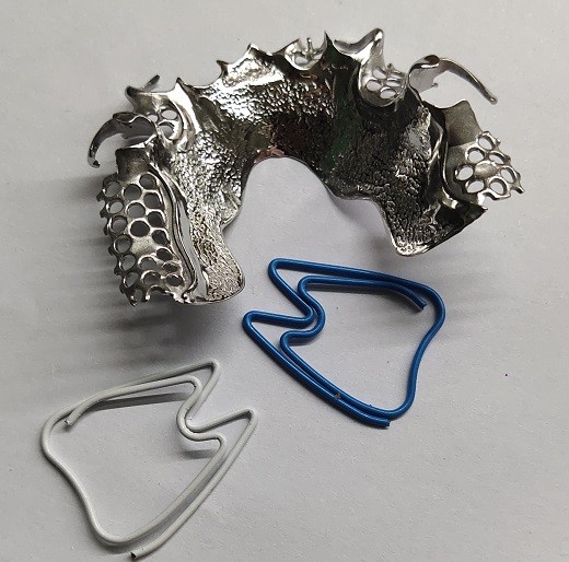 3D Printing Metal Skeleton Partial Denture Metal Framework