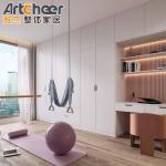 Adjustable Bedroom Solid Wood Modern Armable Modular Wardrobe Closet Custom Walk