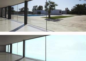 China Liquid Crystal Switchable Privacy Glass With Switchable Smart Film on sale