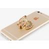 Buy cheap 2017 Gifts Cute Universal Metal 360 degrees rotation peacock metal diamond sucker finger phone ring holder for iPhone6 7 from wholesalers