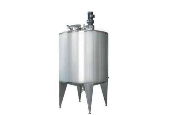 Buy cheap Aseptic Liquid Blending Stainless Steel Storage Tank Mirror Polish Of Steam Jacketed from wholesalers