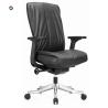 Buy cheap Nylon 2.5mm Leather Office Swivel Chairs Executive Office Chair High Back Headrest Lumbar Support from wholesalers