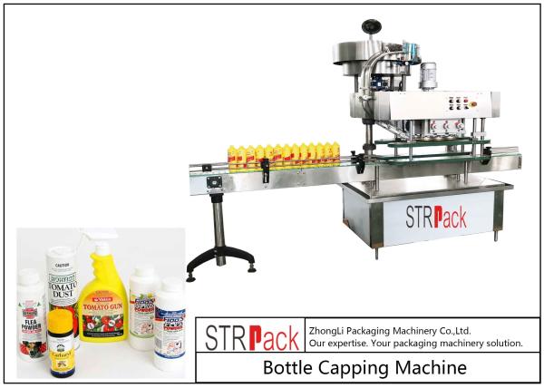 Quality High Speed Spindle Bottle Screw Capping Machine Flexible With 60-150 Bottles / Min for sale