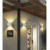 Buy cheap Outdoor adjustable waterproof wall lights modern simple household style exterior wall lamp spotlight balcony wall lamps from wholesalers