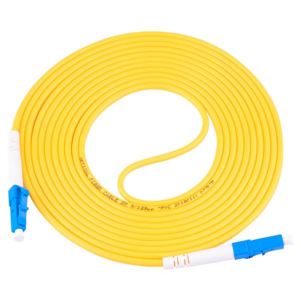 Buy cheap Customized Duplex Fiber Cable Assembly Single Mode LC UPC To LC UPC from wholesalers