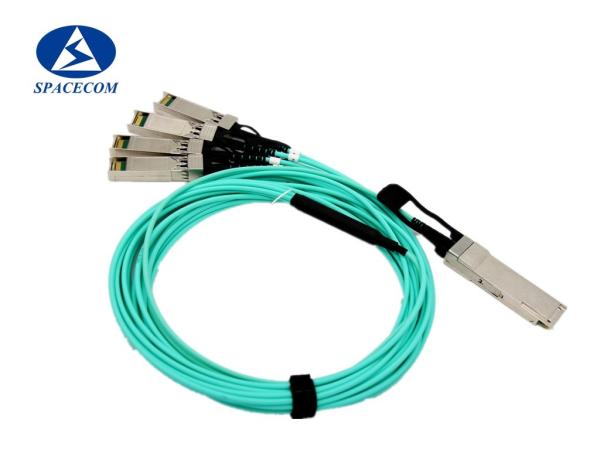 Buy cheap QSFP28 To 4SFP28 Fiber Active Cable 100G suitable for data centers from wholesalers