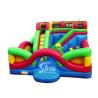 Buy cheap Commercial Use Outdoor Cross Rainbow Inflatable Fun City For Sale Made Of Top Quality Pvc Tarpaulin from wholesalers