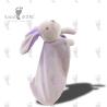 Buy cheap Purple Plush Soothing Stuffed Animal Baby Comforter Toy 25 X 28cm from wholesalers