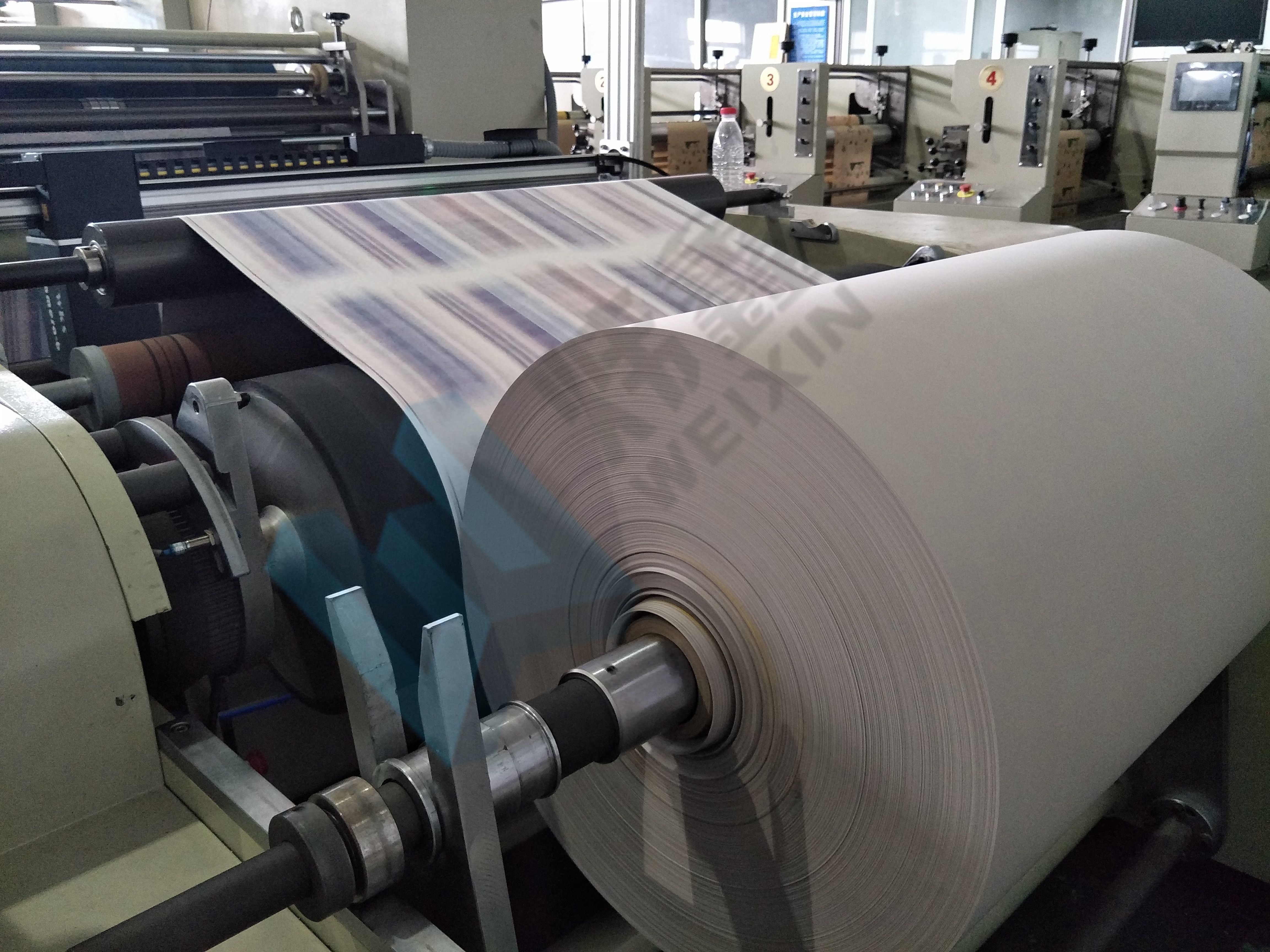 Paper Cup Flexographic Printing Machine With IR UV System Fully Automatic