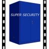 Buy cheap 2 Door Lockable Corrosive Safety Storage Cabinets With 3 Plastics Trays / Zinc Lever Lock from wholesalers