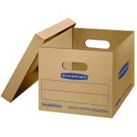 Buy cheap Brown Kraft Corrugated Paper Box Moving Luggage Packaging Carton Box product