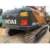 Buy cheap Used Big Crawler Excavator Hyundai 220 Digger Used Large Excavator 22 Tons Second Hand Digger from wholesalers