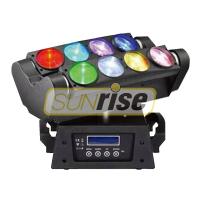Buy cheap 8x10w RGBW 4in1 Led Spider Moving Head Light 0-100% Linear Dimming product