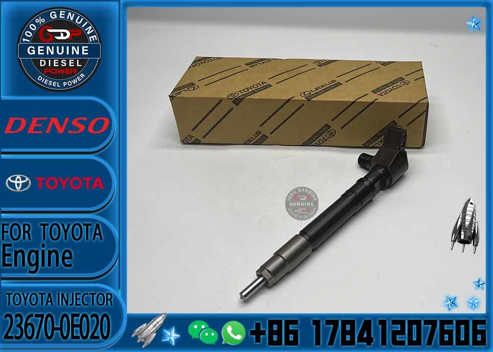 Common Rail Injector 295700-0560 23670-0E020 23670-09430 23670-11020 23670-19025 236700E020 For Toyota 2.4d 2GD-FTV REVO