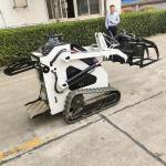 Buy cheap 0.2ton Tracked Skid Steer Loader Small Track Loader With Hydraulic Oil Radiator from wholesalers