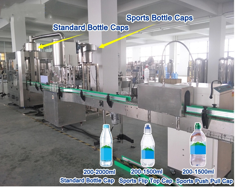 6000 BPH Complete Bottled Water Production Lines Factory Direct Supply