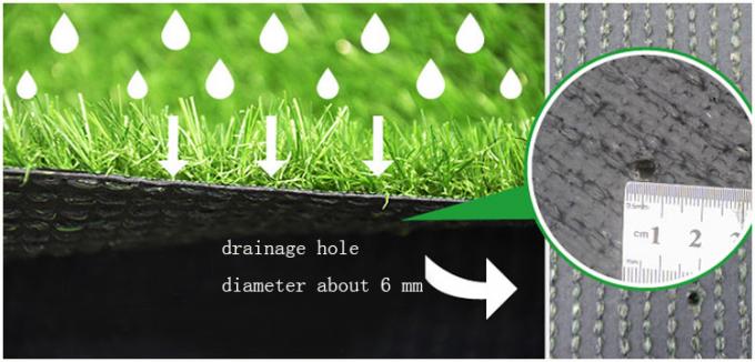 Diamond Shape Artificial Landscape Turf For Kids Play Areas GSL4 45mm Durable