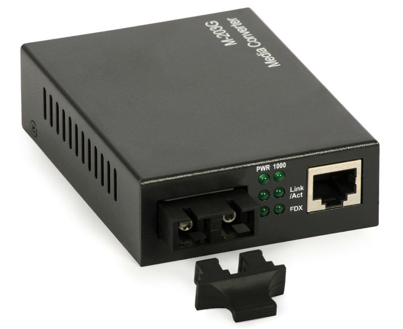 Gpon MM SM 155Mbps UTP RJ-45 Media Converter Single Mode