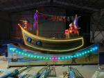 Crescent Moon Pirate Ship Running And rotary Voltage 220V/380V 50Hz