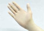 Latex Milky Non Sterile Surgical Gloves Medical Grade PVC Material