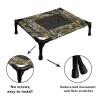 Buy cheap Camouflage Flower Oxford Cloth Outdoor Military Bed High Rise Dog Bed Cat Summer Elevated Rail Dog Kennel from wholesalers
