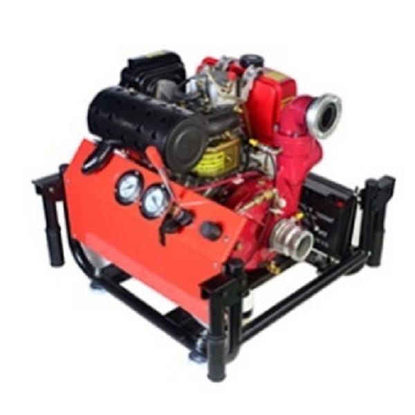 Buy cheap 2.5 Inch Diesel Engine Fire Fighting Pumps 80m Scope Hand Lift Driven Vacuum from wholesalers