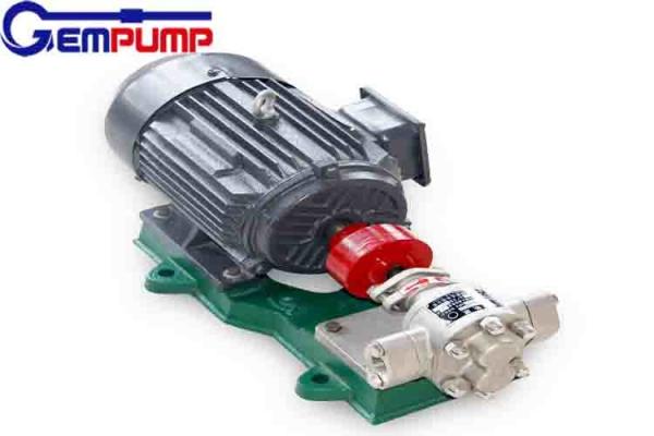 Buy cheap KCB18.3 Stainless Steel Gear Pumps 1.5KW Self Priming Oil Transfer Pump from wholesalers