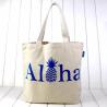 Buy cheap 15.7x12.6x4" 140 Gsm Cotton 10oz Canvas Shopping Tote Bag from wholesalers