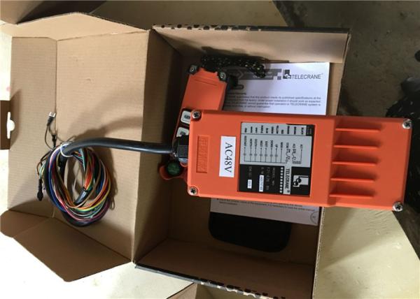 Buy cheap Single Speed Push Button Hoist Pendant Control for Crane , remote controlling from wholesalers