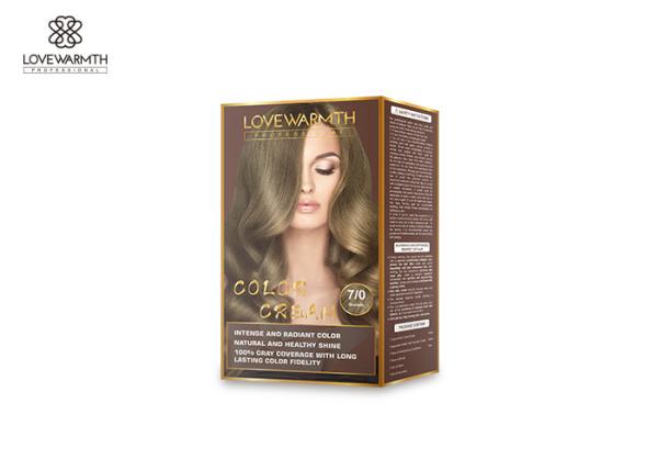Buy cheap 100 % White Hair Coverage Color Kit Cream 7.0 Color Durable For Individual from wholesalers