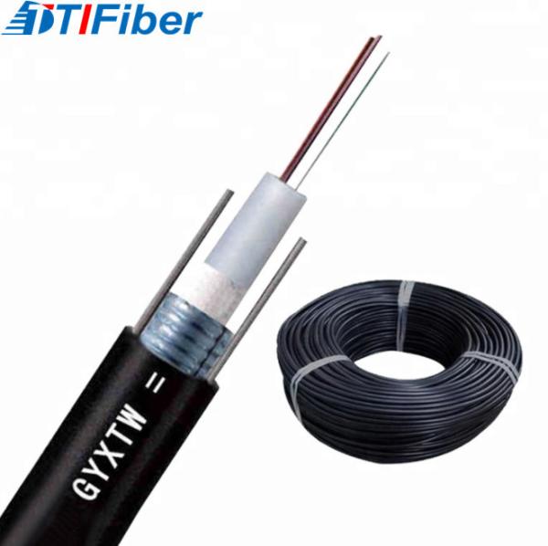 Buy cheap GYXTW G652D Black Fiber Cable Single Mode Armoured Duct Aerial from wholesalers