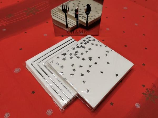 Buy cheap Banquet Highly Absorbent Decorated Gold Foil Party Napkins Disposable Tissue from wholesalers