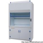 Safety Fume Hood Cupboard 1.2/1.5/1.8m Length Anti Corrosion SGS Certified